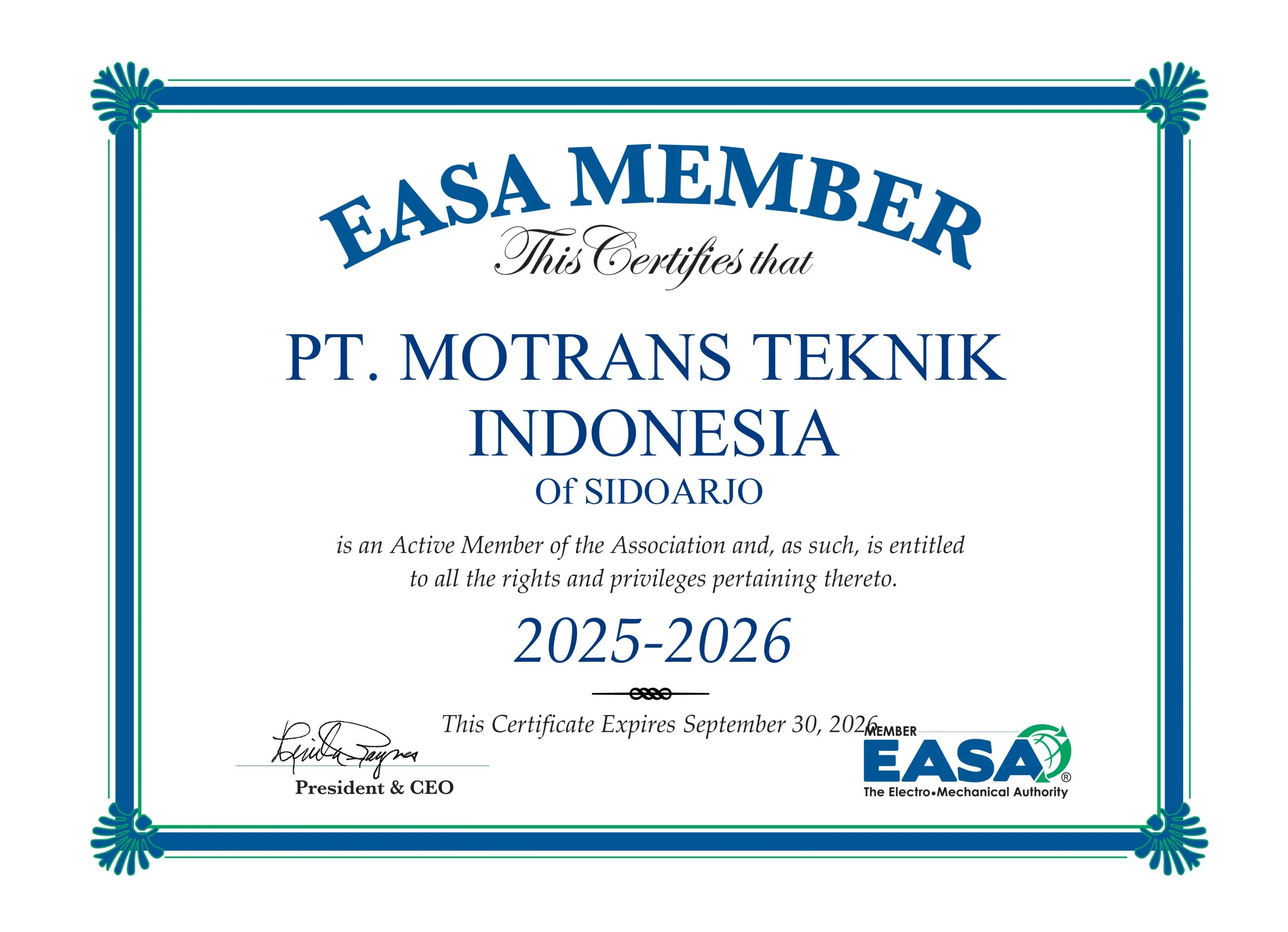 EASA Member